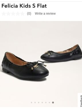 Sam Edelman Felicia ballet flat, Kids Girl Size 2